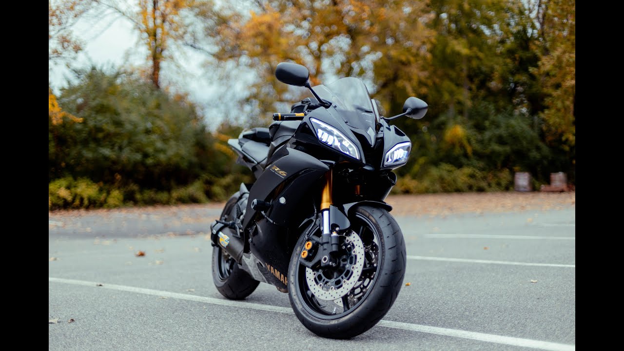 BLACKED OUT YAMAHA R6 WALK AROUND