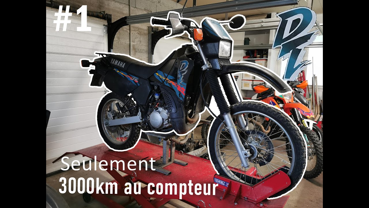 DT125 NEUVE ! 20 ans sans tourner.