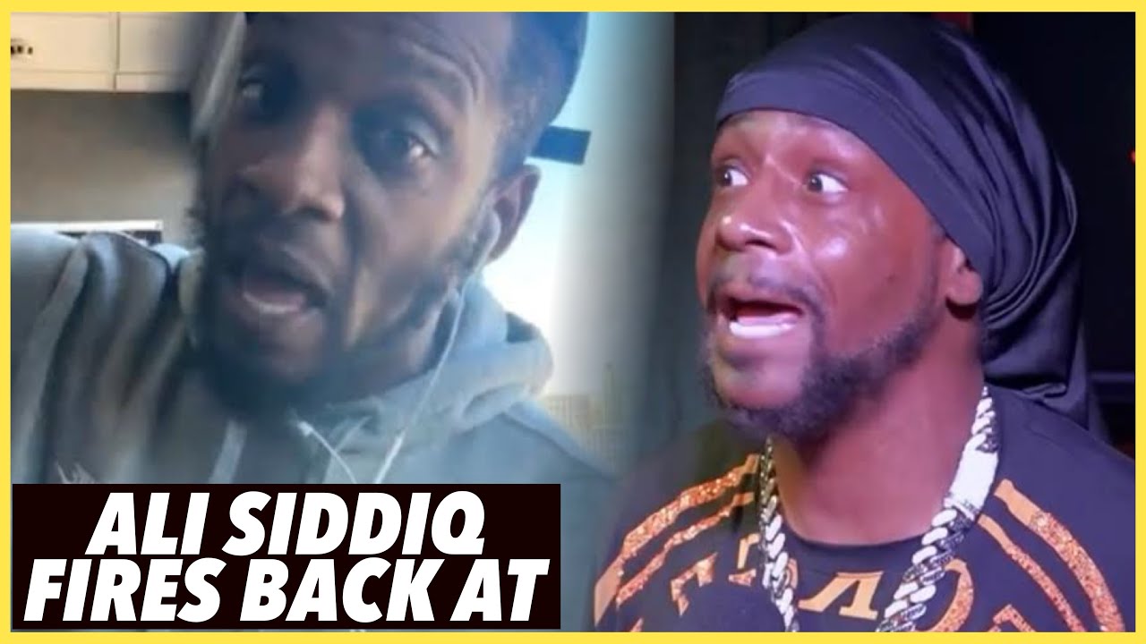 Ali Siddiq Responds to Katt Williams Dissing him in Latest Interview!