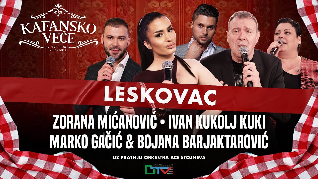 KAFANSKO VECE - LESKOVAC | LIVE KONCERT | (ORK. ACE STOJNEVA) | 2024