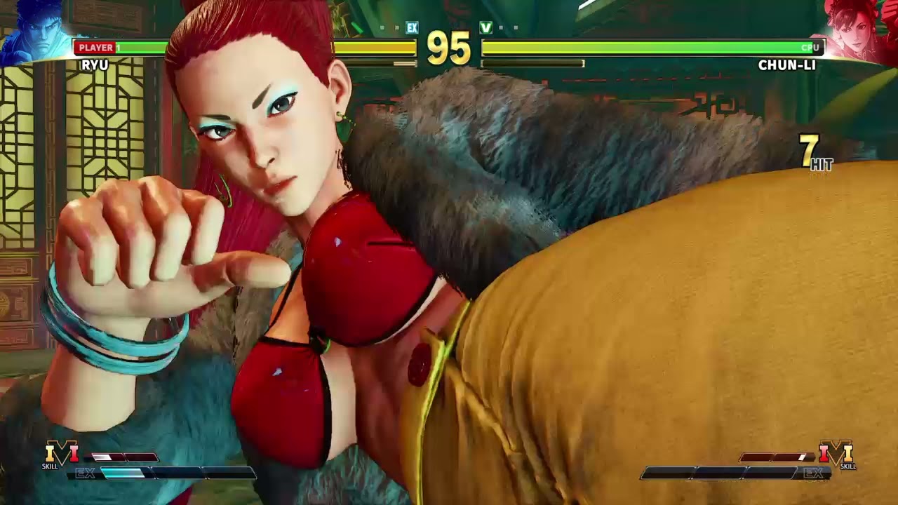 STREET FIGHTER V Ryu vs Chun - li