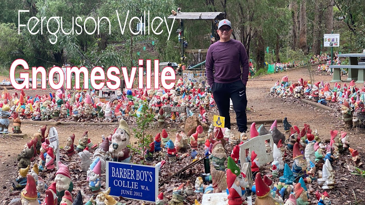 Gnomesville in Ferguson Valley, Wellington Mill Road WA