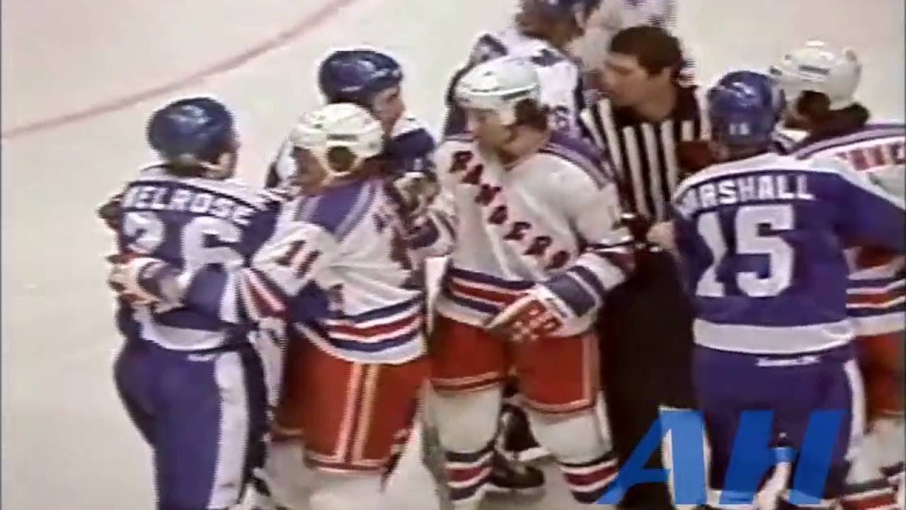 2/18/1981 Maple Leafs at Rangers