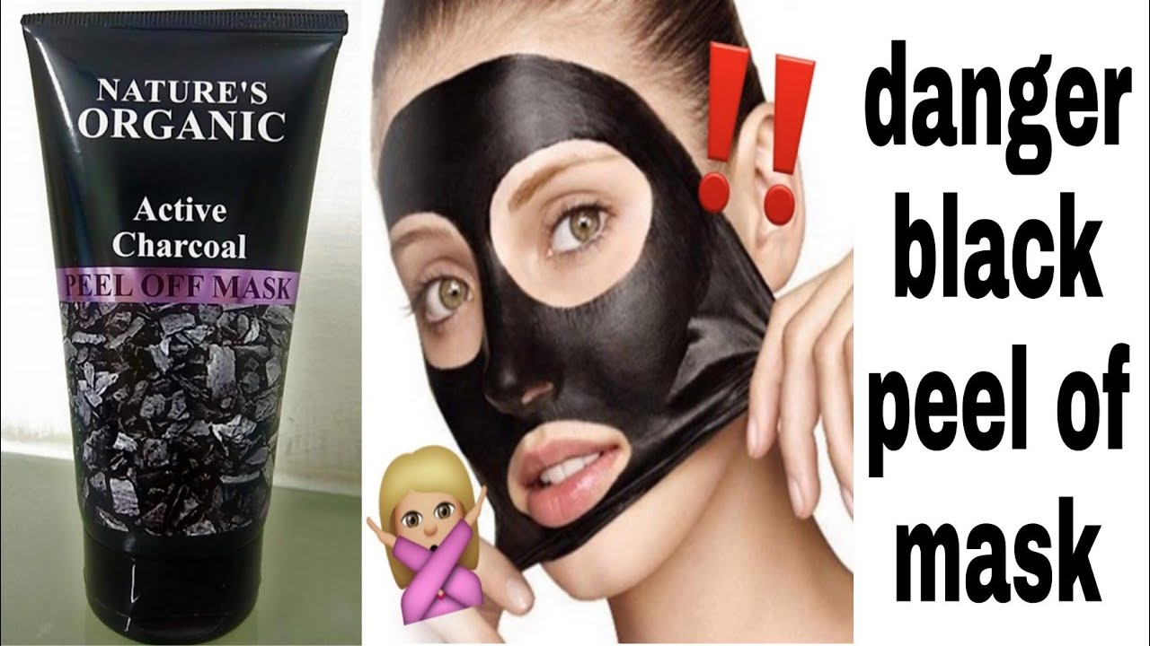 Nature's Organic Active Charcoal Peel Off Mask @MYWORLD2019