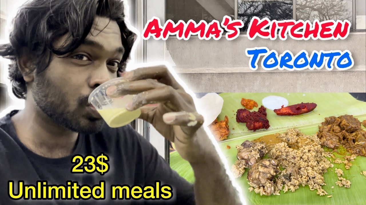 Amma's Kitchen | Toronto | Canada Food Vlog 