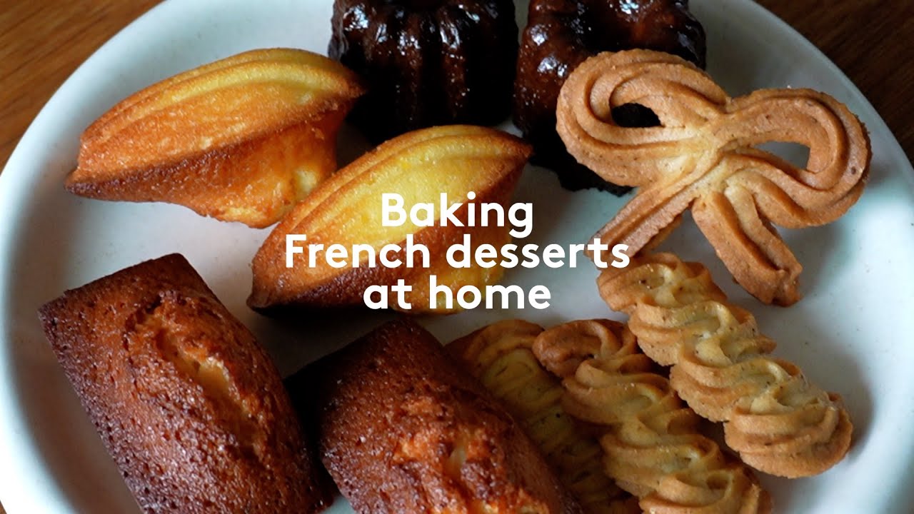 bake with me | baking French desserts at home | 프랑스식 과자 만드는 브이로그