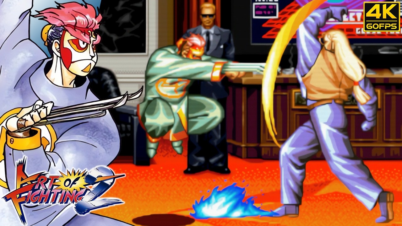 Art of Fighting 2 - Lee Pai Long (Arcade/JPN/1994) 4K 60FPS