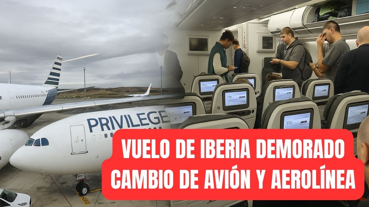 Compr&eacute; un vuelo en Iberia pero termin&eacute; viajando con PRIVILEGE STYLE 😨 | DEMORAS | A330 | MAD - LHR