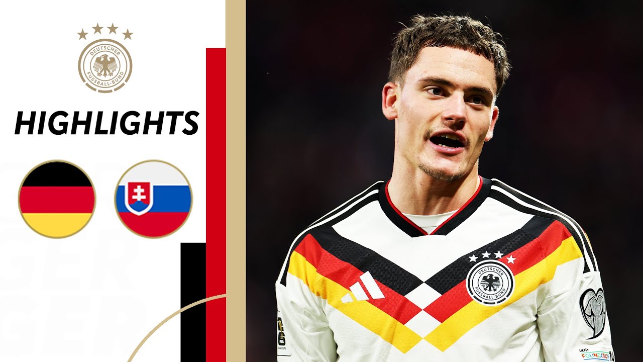 2 Amazing WIRTZ ASSISTS! | Germany vs. Slovakia 6-0 | Highlights &ndash; World Cup Qualifiers