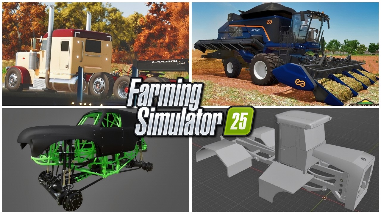 Новости Farming Simulator &mdash; обновление 379, техника для уборки арахиса, Big Brute и многое другое...