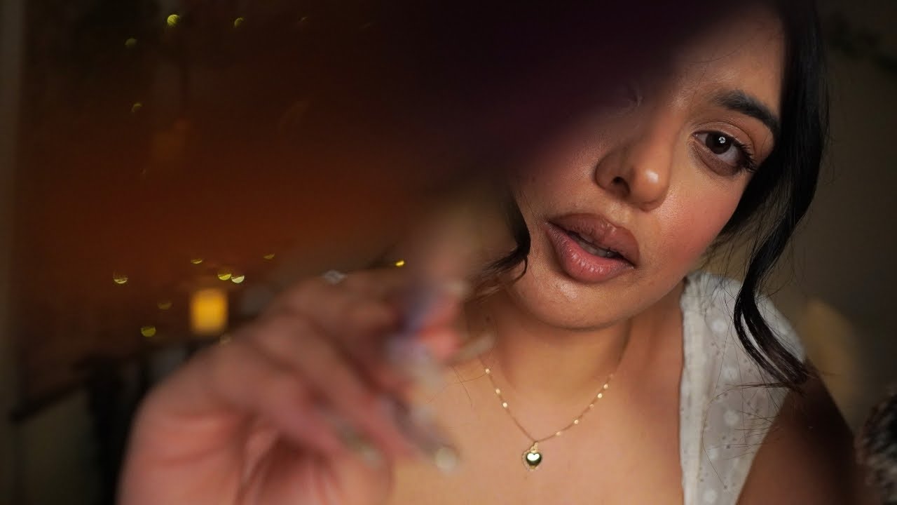 ASMR to make your eyes feel heavy