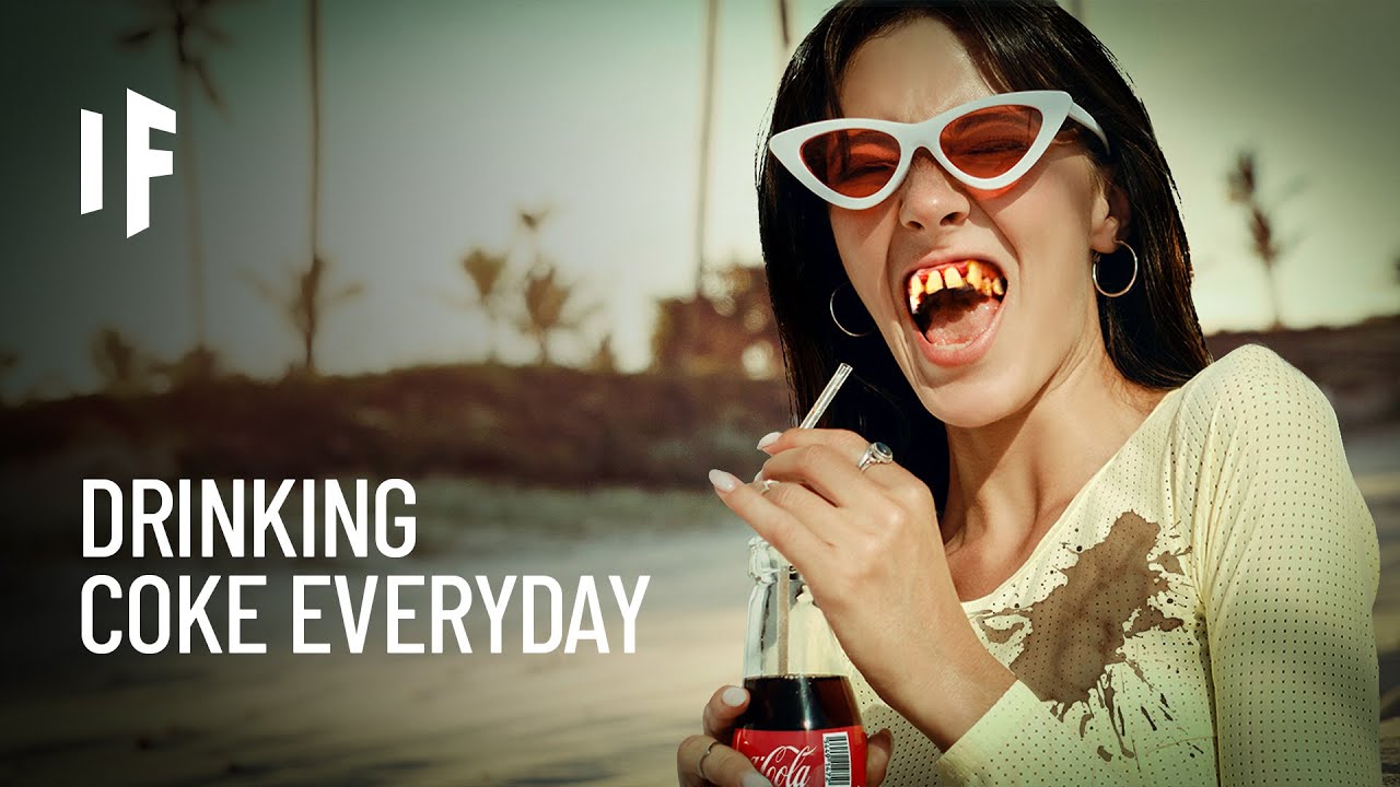 Что, если бы вы пили только Coca-Cola?