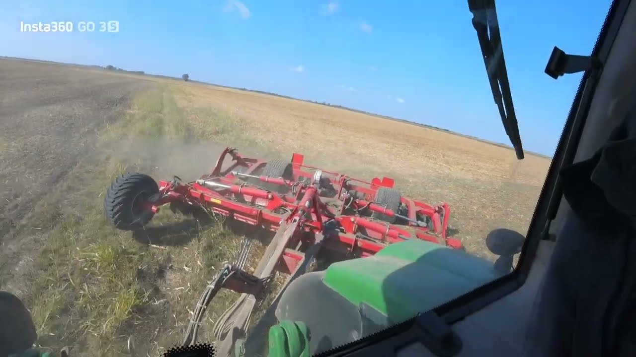 JohnDeere6215R-Progressive Attack! Corn HorschJoker5RT 4.8m RTK #johndeere #6215r #eurodance 