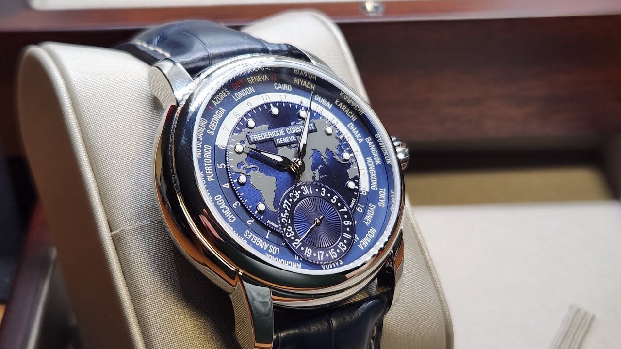 FREDERIQUE CONSTANT, Manufacture Classic Worldtimer, FC-718NWM4H6