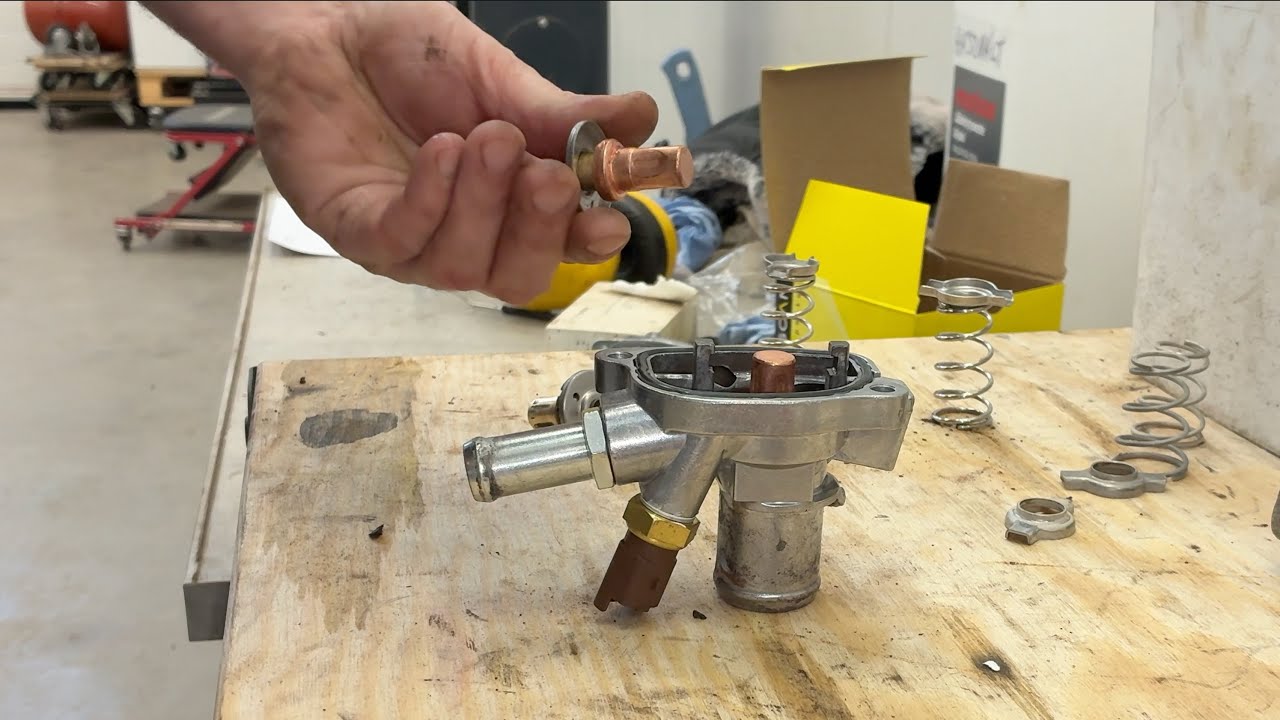 Termosztát tuning 80 °C-ról 88 °C -ra 1.4 T-jet