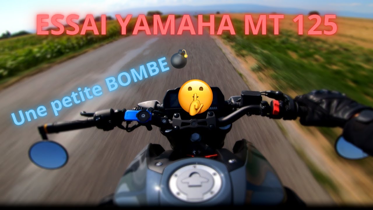 Essai Yamaha MT 125           #yamaha #mt125 #gopro