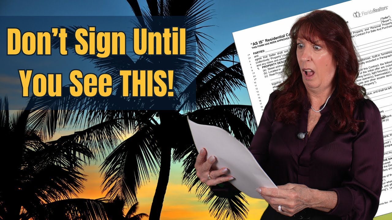 The Florida As-Is Real Estate Contract-What You Need to Know