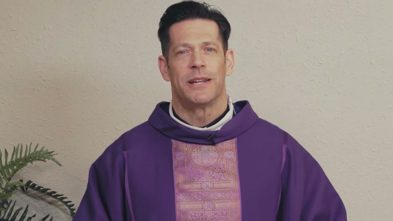 Father Mike Schmidt - -Jesus Second Last Words - Homily Second Sunday of Lent 2022