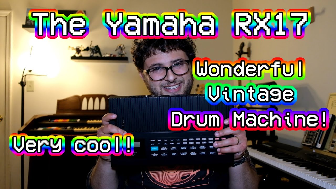 Эта винтажная драм-машина просто супер! (Yamaha RX17)