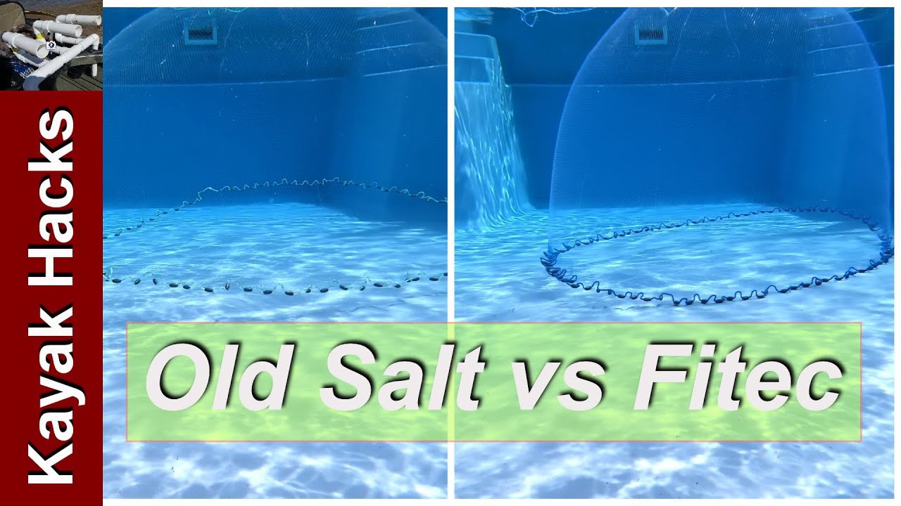 Обзоры Cast Net: Old Salt Cast Net против FITEC Cast Net