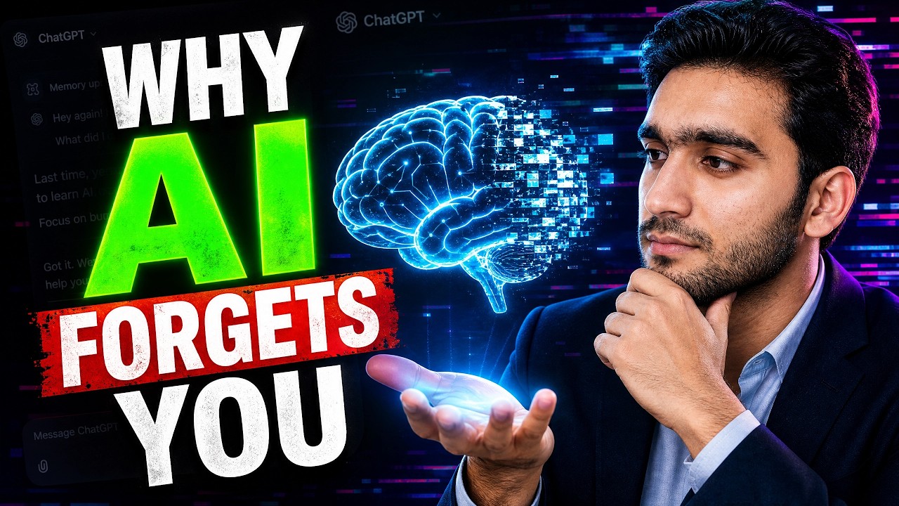 Why ChatGPT Forgets You: The 3-Second Fix for AI Amnesia