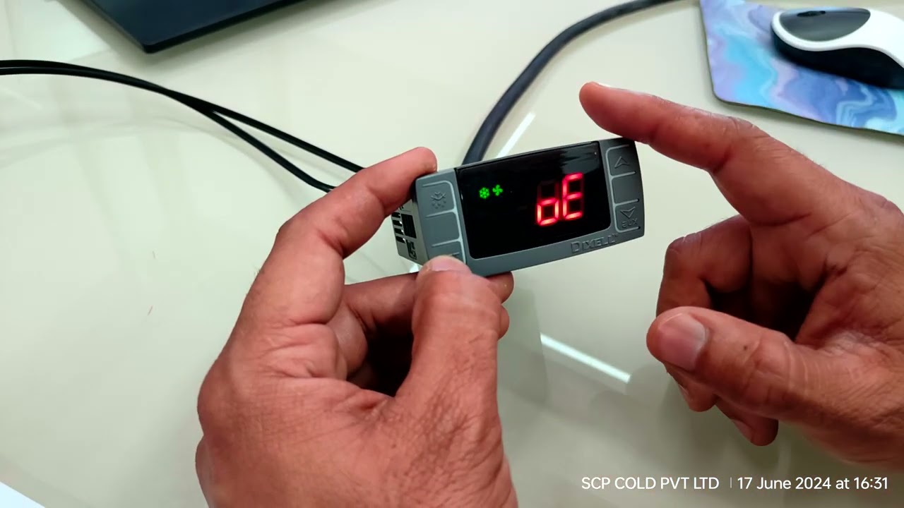 How To Settings Dixell XR06CX Programing For Freezer Room Cold Storage Negative