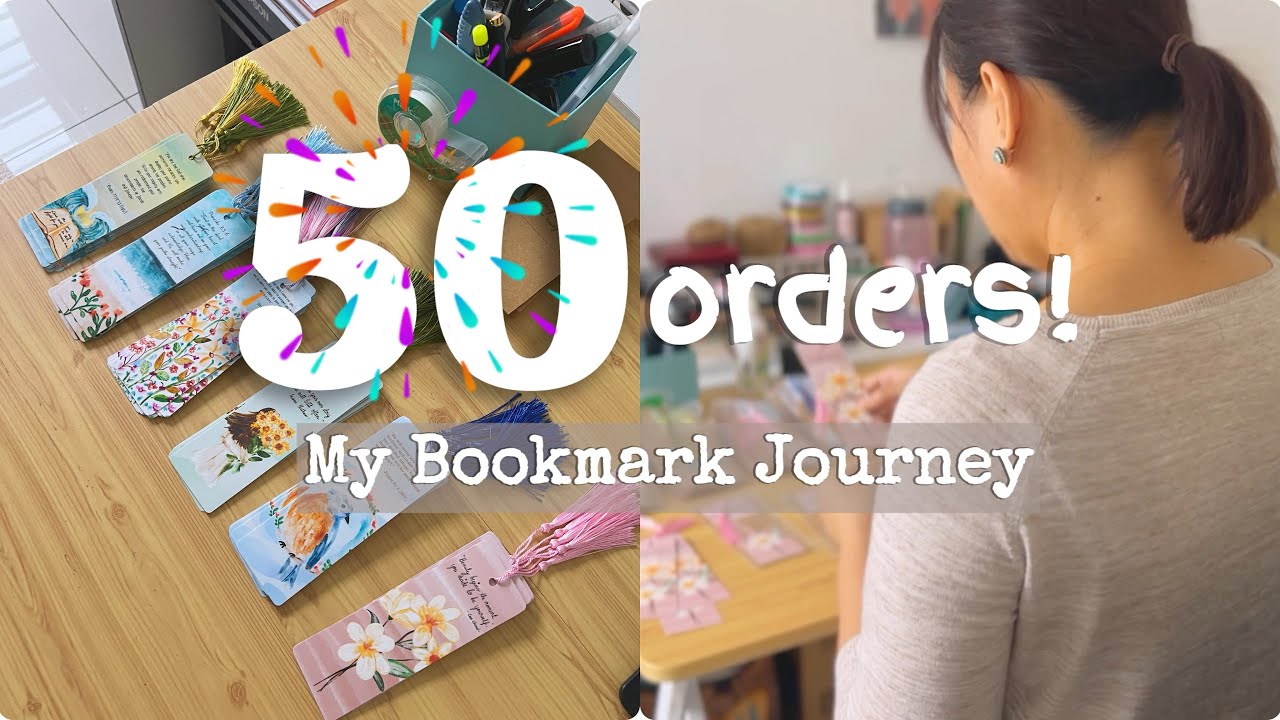 From Idea to 50 Orders : My Handmade Bookmark Business Story