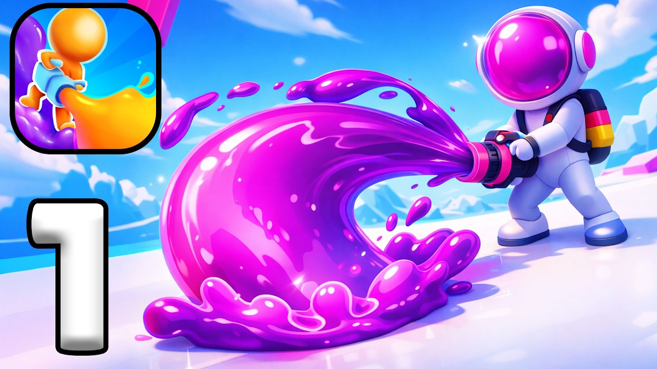 Dye Hard 🎨 Multiplayer Map Paint Battle Defense! Part 1 Gameplay Walkthrough iOS Android