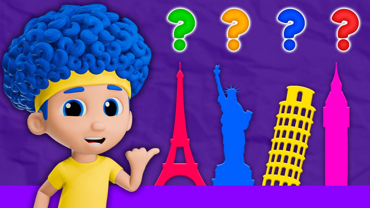 Around the World with DB Heroes | D Billions Kids Songs