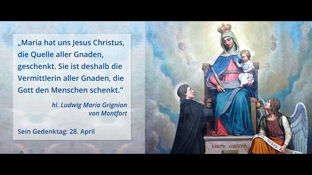 5. Vortag zur Vorbereitung der Vollkommenen Hingabe an Maria: (deutsch / german) Thema: Unreinheit