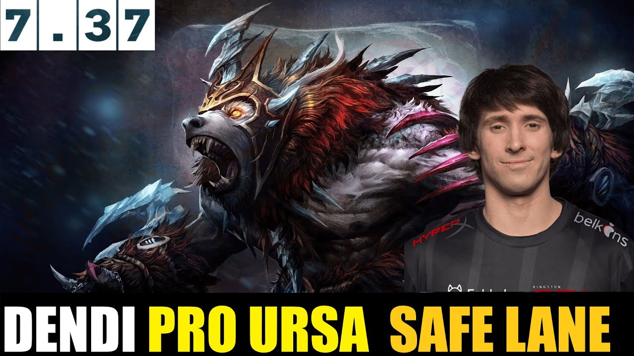 🤯 DENDI [URSA] SAFE LANE 7.37 - DOTA 2 HIGHEST MMR MATCH#dota2    #dota2gameplay   #dendi