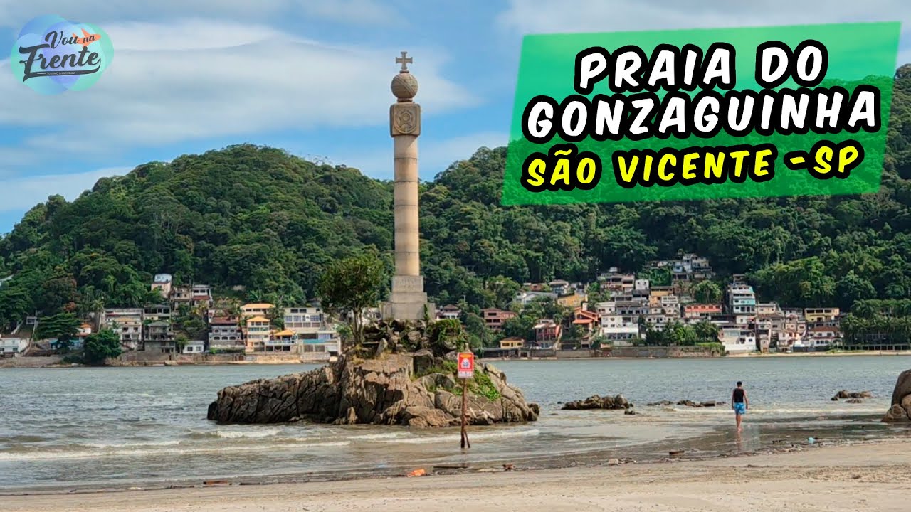 Praia do GONZAGUINHA em São Vicente - SP