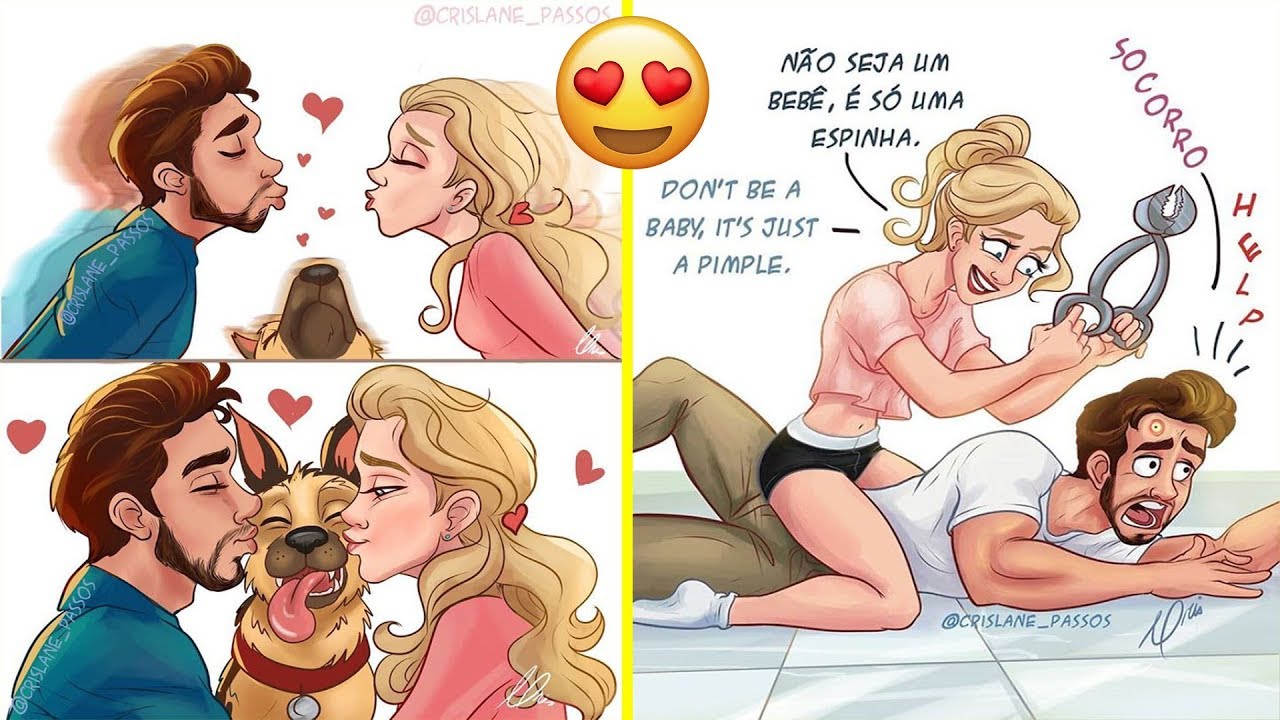 Comics About Couple’s Everyday Life That Perfectly Sum Up What Every Long Term Relationship Is Like
