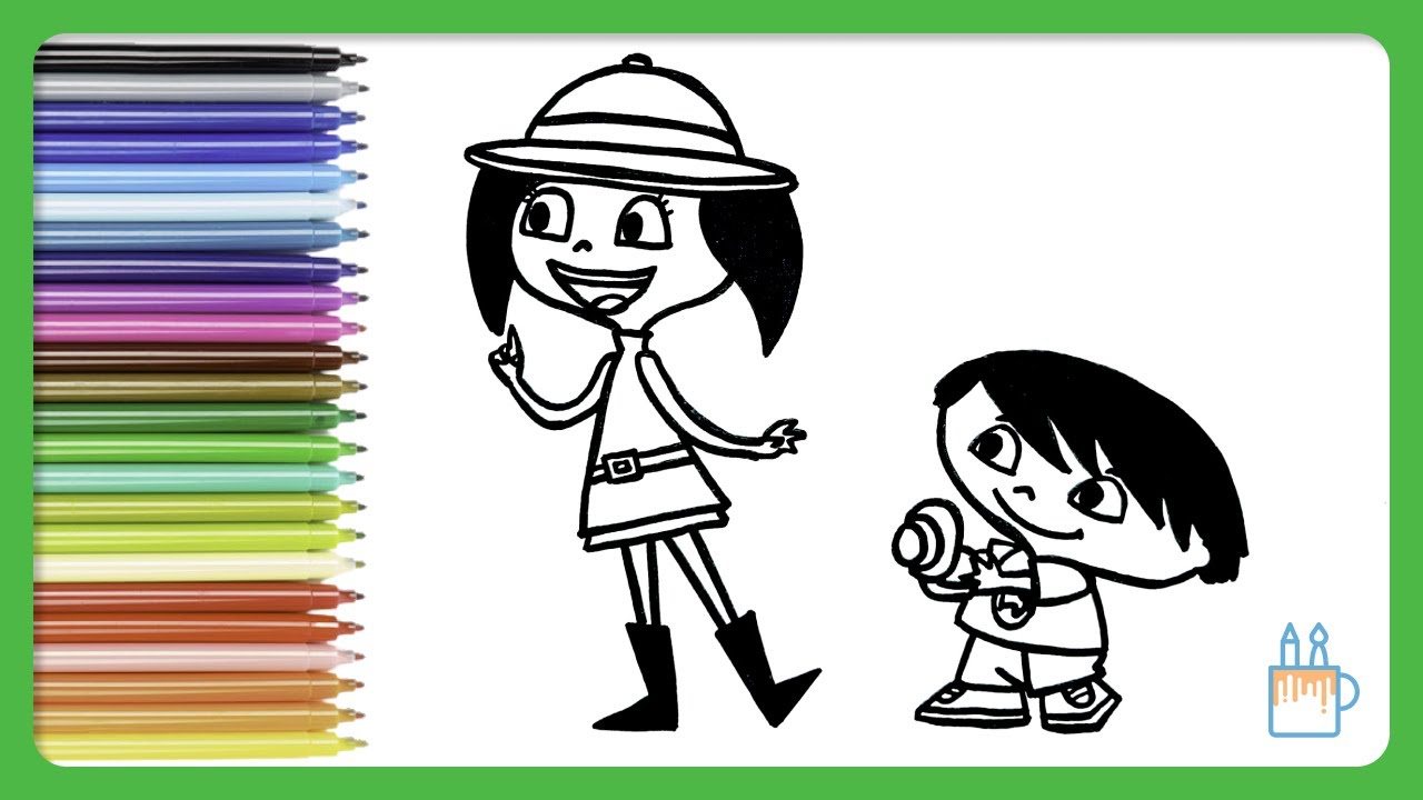 Vamos desenhar e colorir a Luna e o Júpiter | Show da Luna