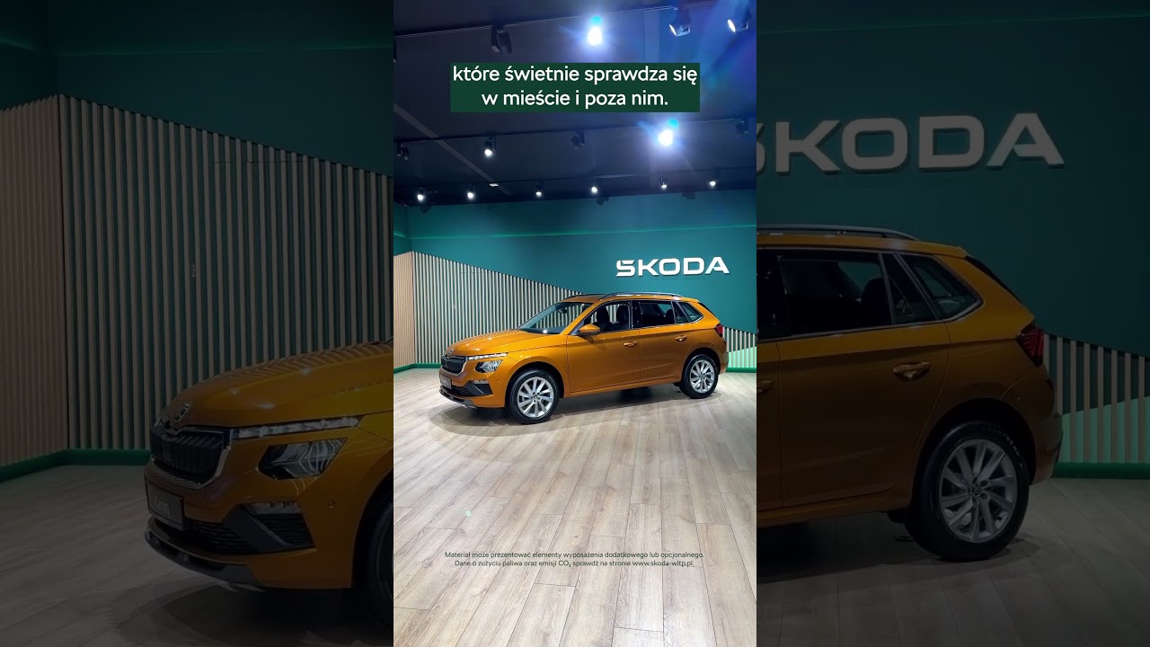 &Scaron;koda Kamiq - nowy SUV z miejską praktycznością