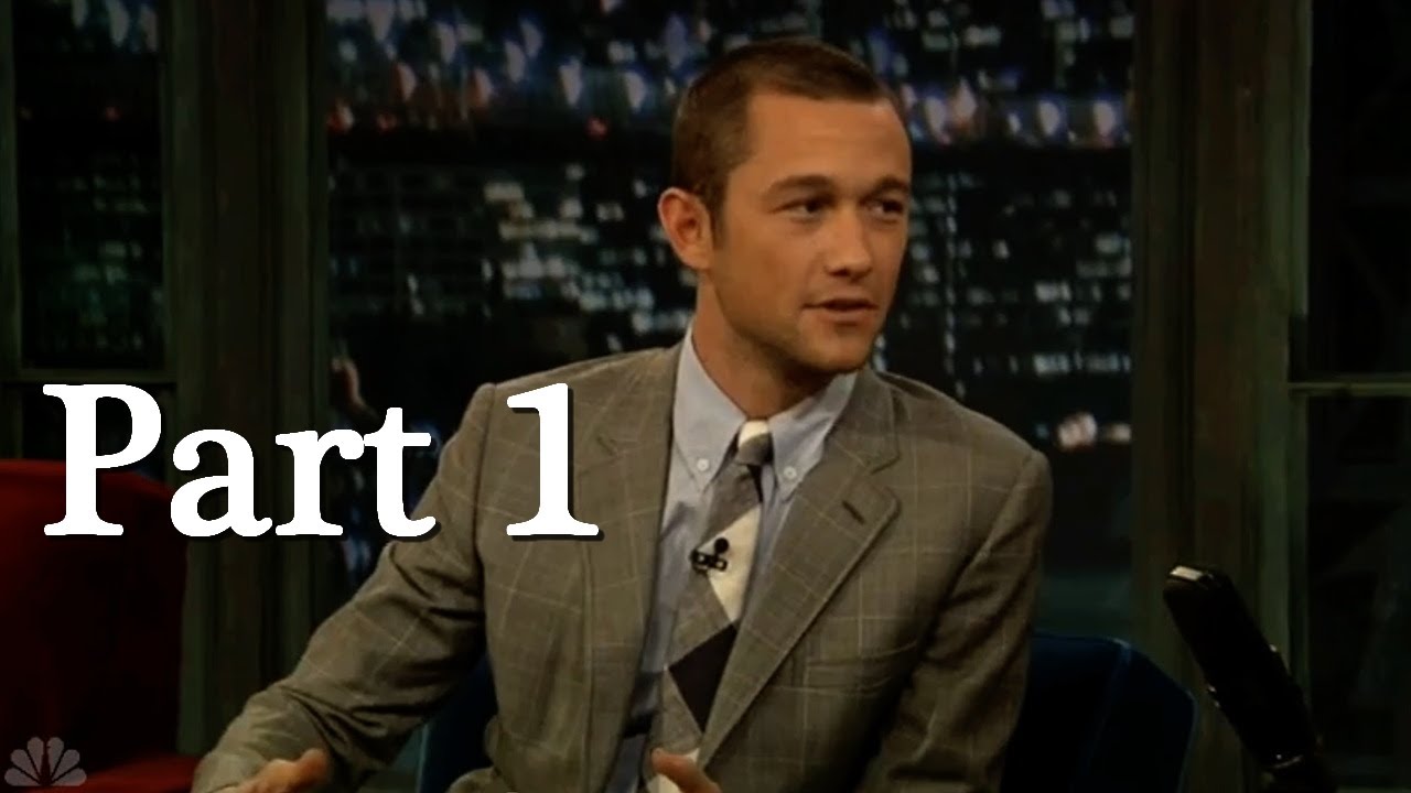 Late Night with Jimmy Fallon Joseph Gordon-Levitt 2010 Part 1