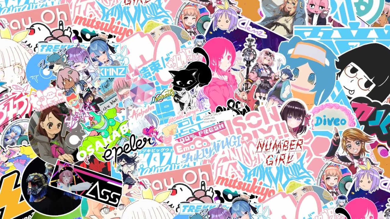 idk it's a mix with japanese jersey club, future bass, garage, hardcore, idk i just put stuff i like
