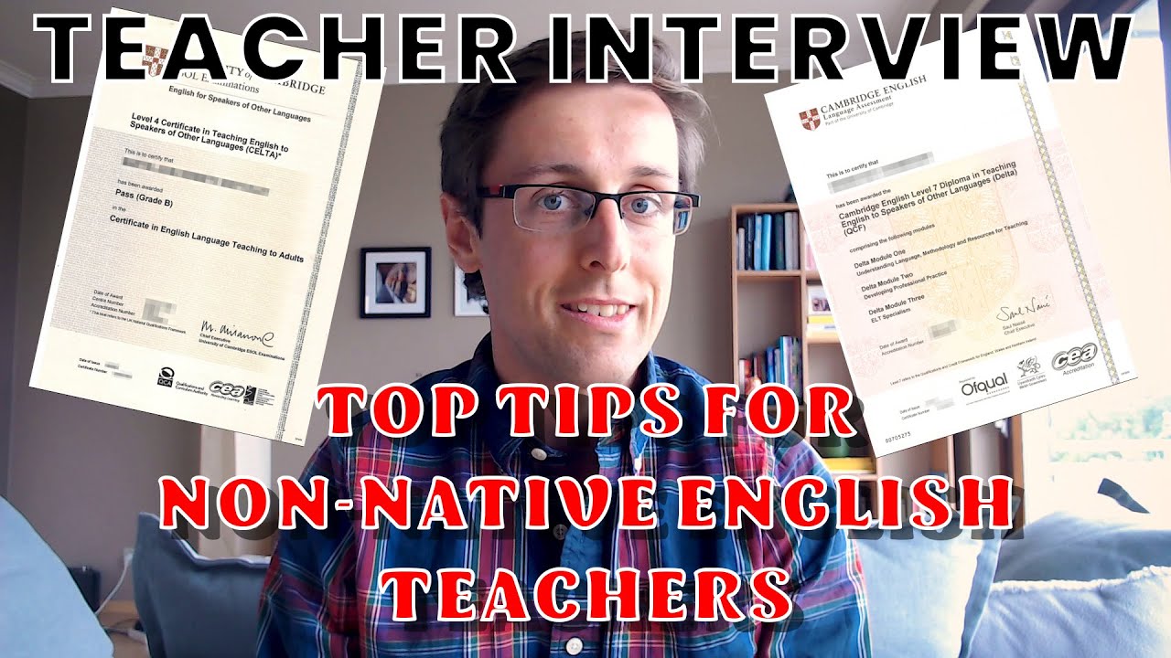 Top Tips for Non Native English Teachers | CELTA Tips