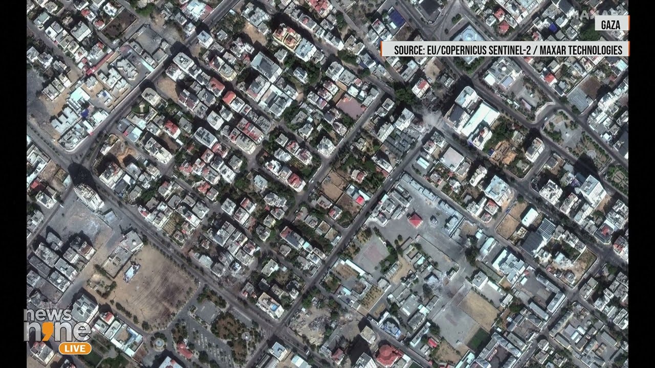 Satellite Images Show Extent Of Destruction In Gaza | News9