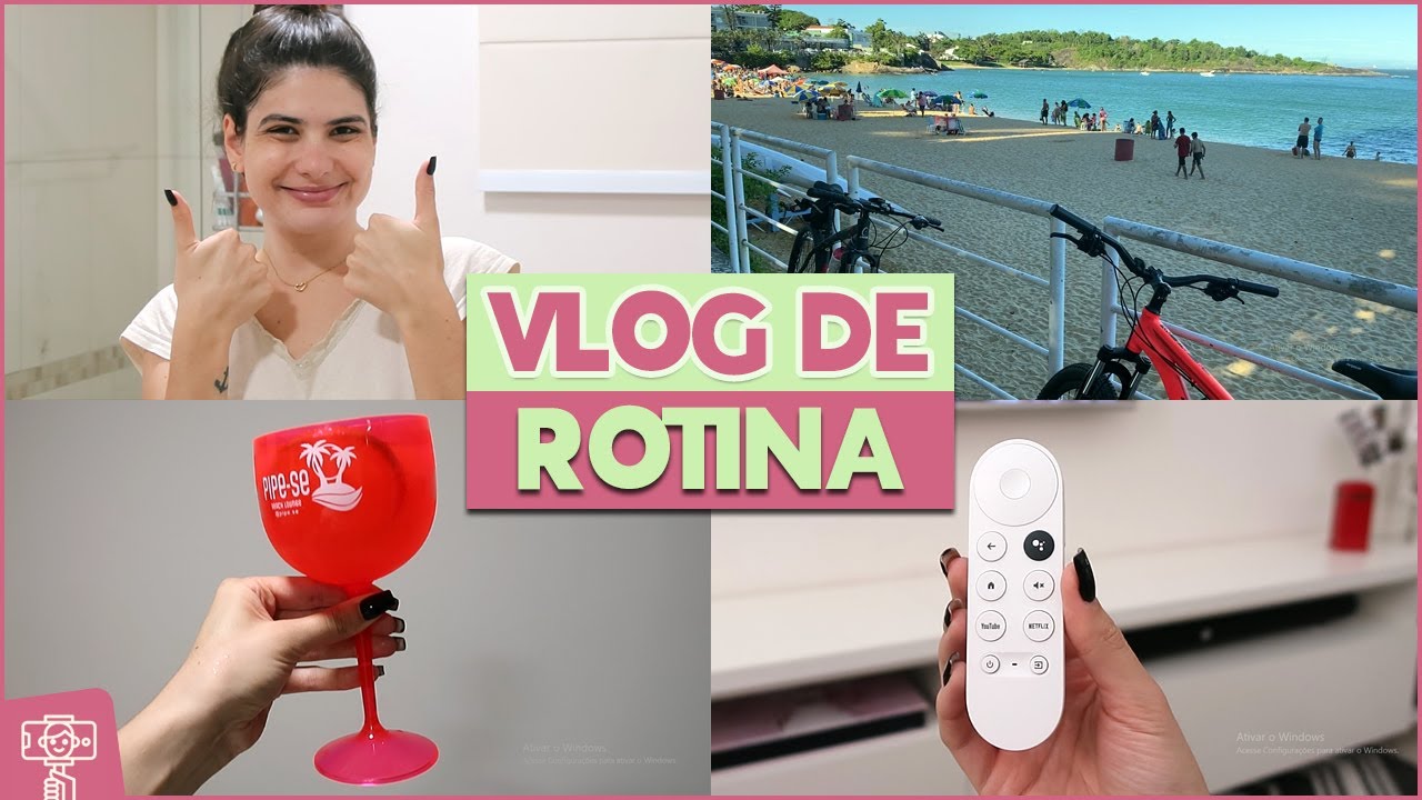 COMPRAMOS UM CHROMECAST, ROL&Ecirc; DE BIKE, JANTAR E BONS DRINKS - Thamy&ecirc; Baseggio