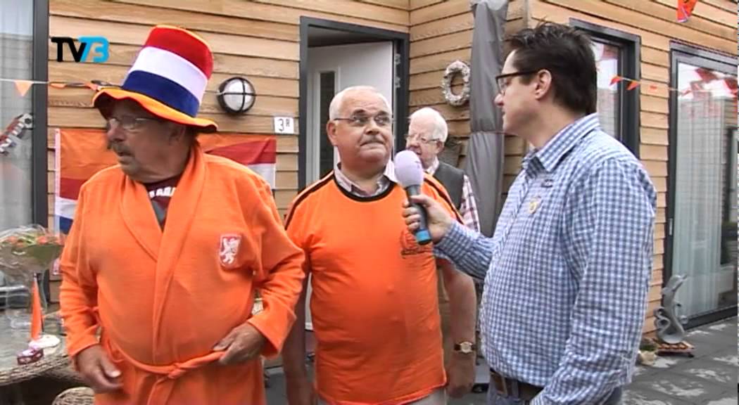 Bloemetje van de week -  Jan en Kees voor oranje versieringen