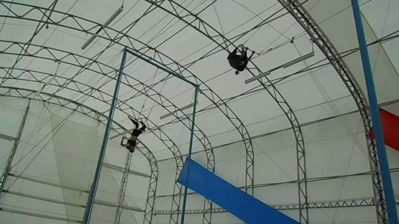 Bev at Seattle Trapeze School, May 13