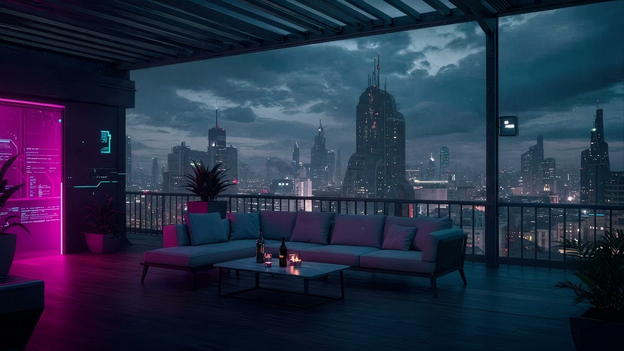 4k Lofi Rain Vibes — Músicas Relaxantes para Estudar, Trabalhar ou Relaxar [1 HORA]