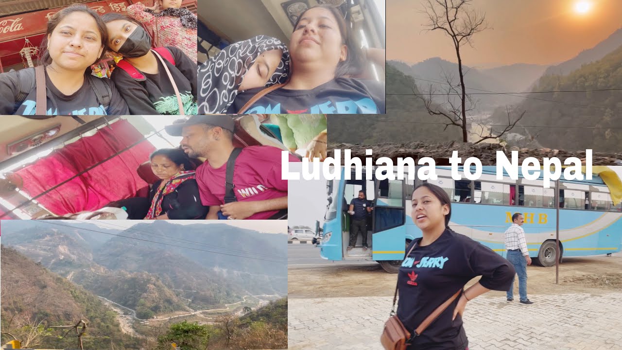 🇮🇳 Ludhiana To Nepal 🇳🇵~ 36 Hours Bus Journey With Family 🥵 #youtube #viral #youtubevideo