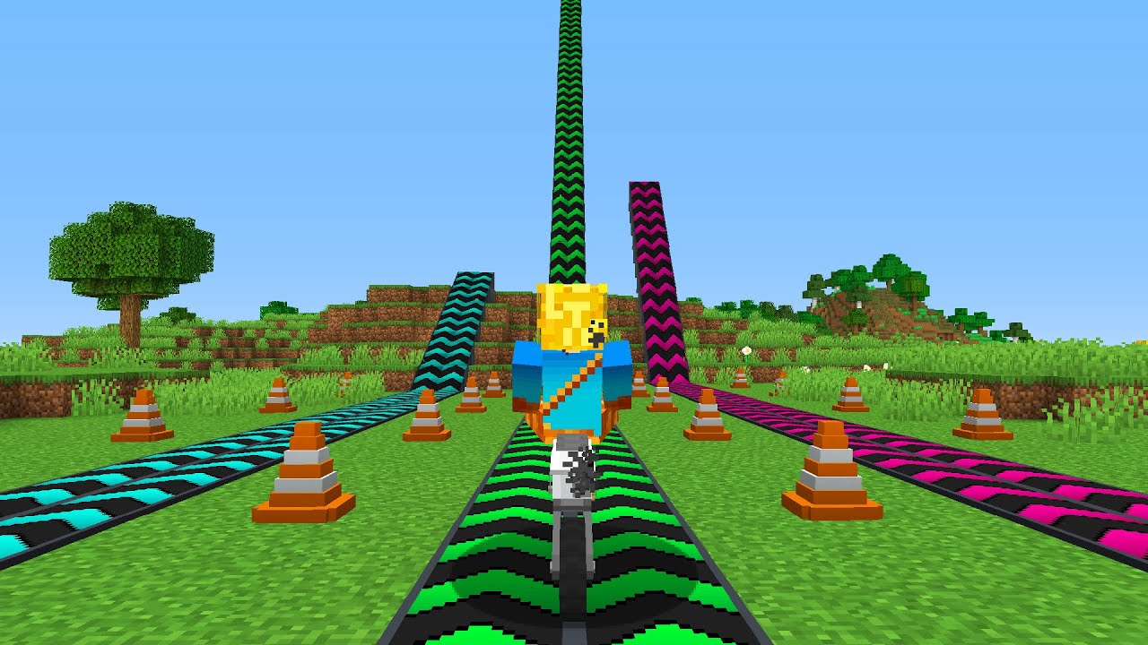 QUEM CONSTRÓI A MELHOR RAMPA ATÉ O CÉU NO MINECRAFT ?