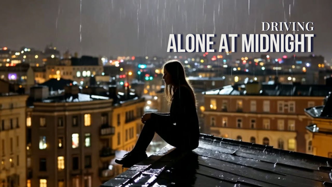 Driving Through the Night Alone | Emotional Modern Rock Anthem for Late Night Thoughts