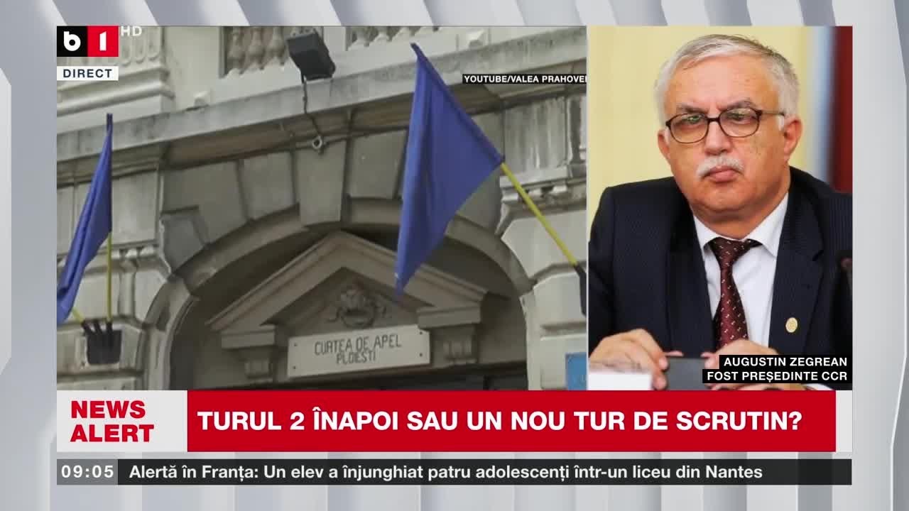 Augustin Zegrean, clarificări despre sentința Curții de Apel Ploiești. Știri B1TV_25 apr. 2025