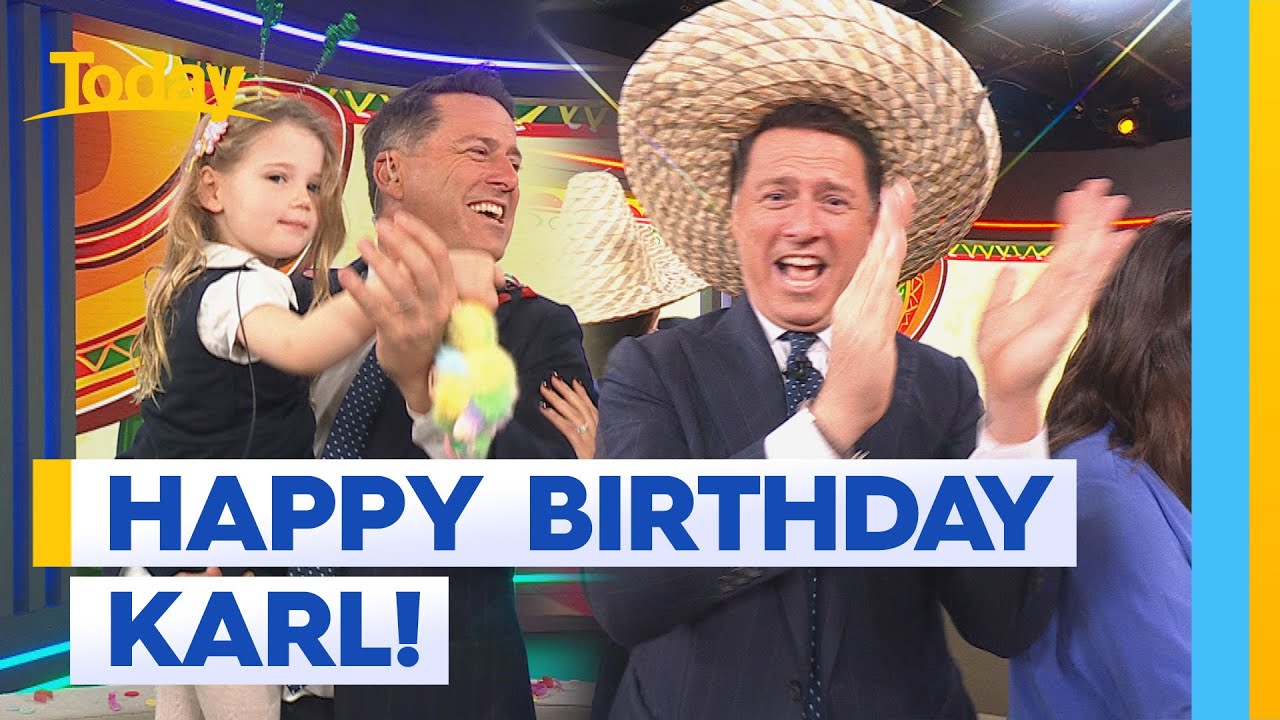 Happy birthday Karl Stefanovic! | Today Show Australia