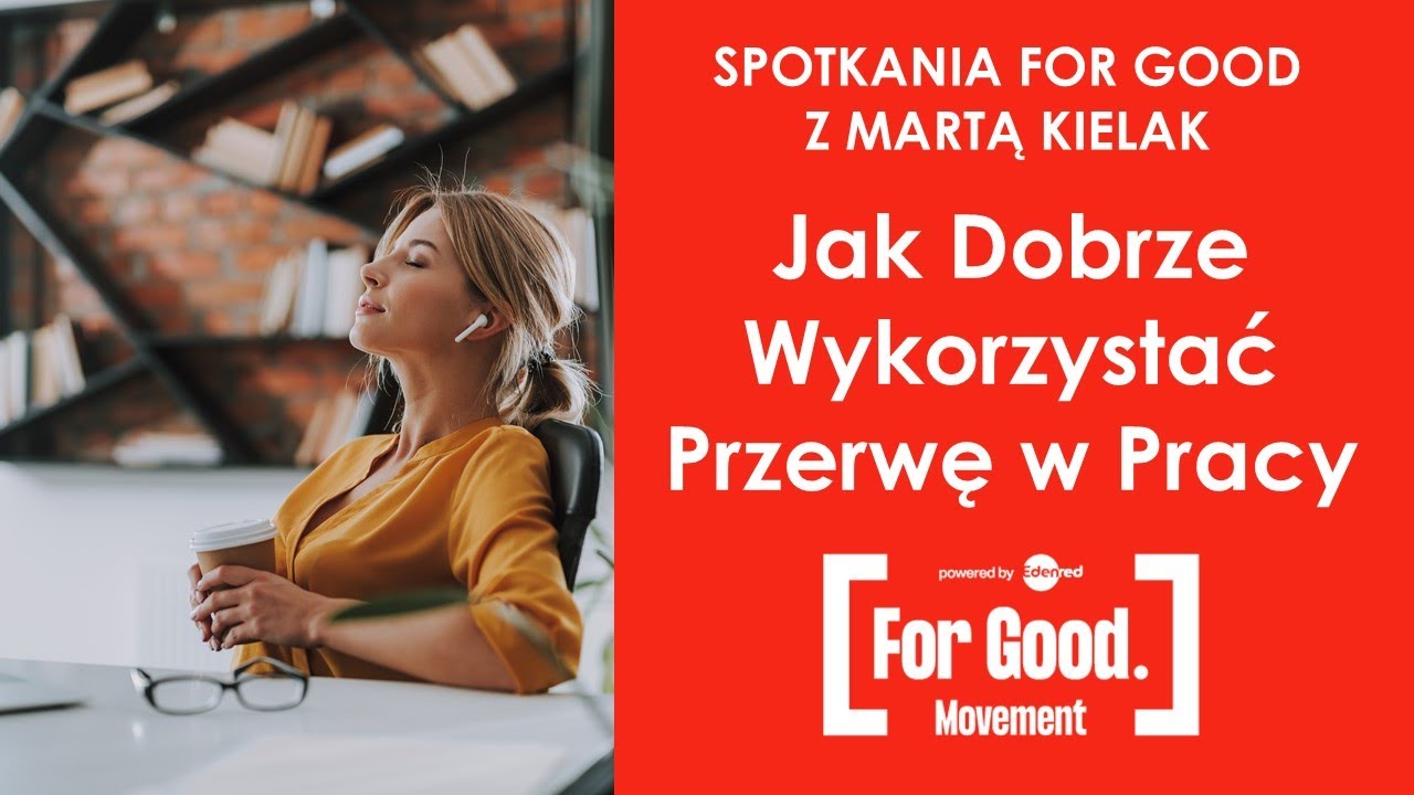 Jak dobrze wykorzystać przerwę w pracy, aby wypocząć.