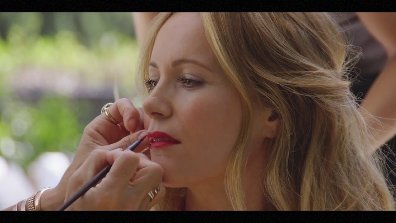 Leslie Mann BTS for LA Confidential